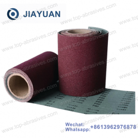 Abrasive cloth roll