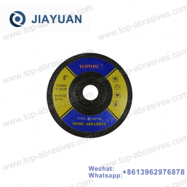 5 inch abrasive Aluminum Oxide grinding wheels for cast iron copper stainless steel angle grinder discs for meta